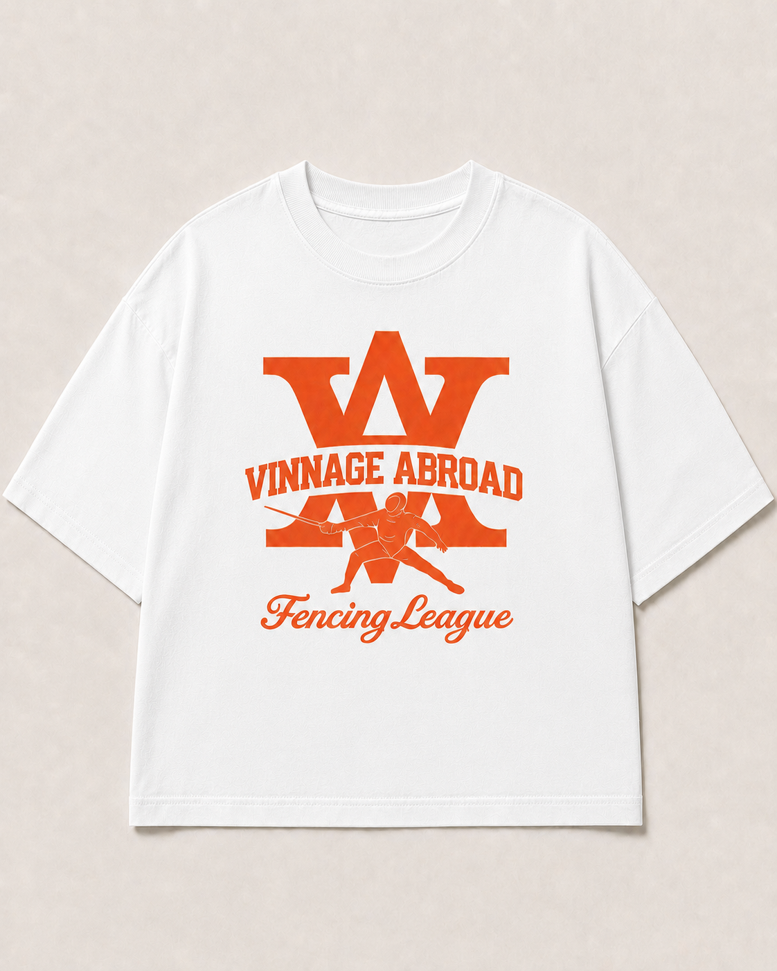 1968 Varsity Tee "White"