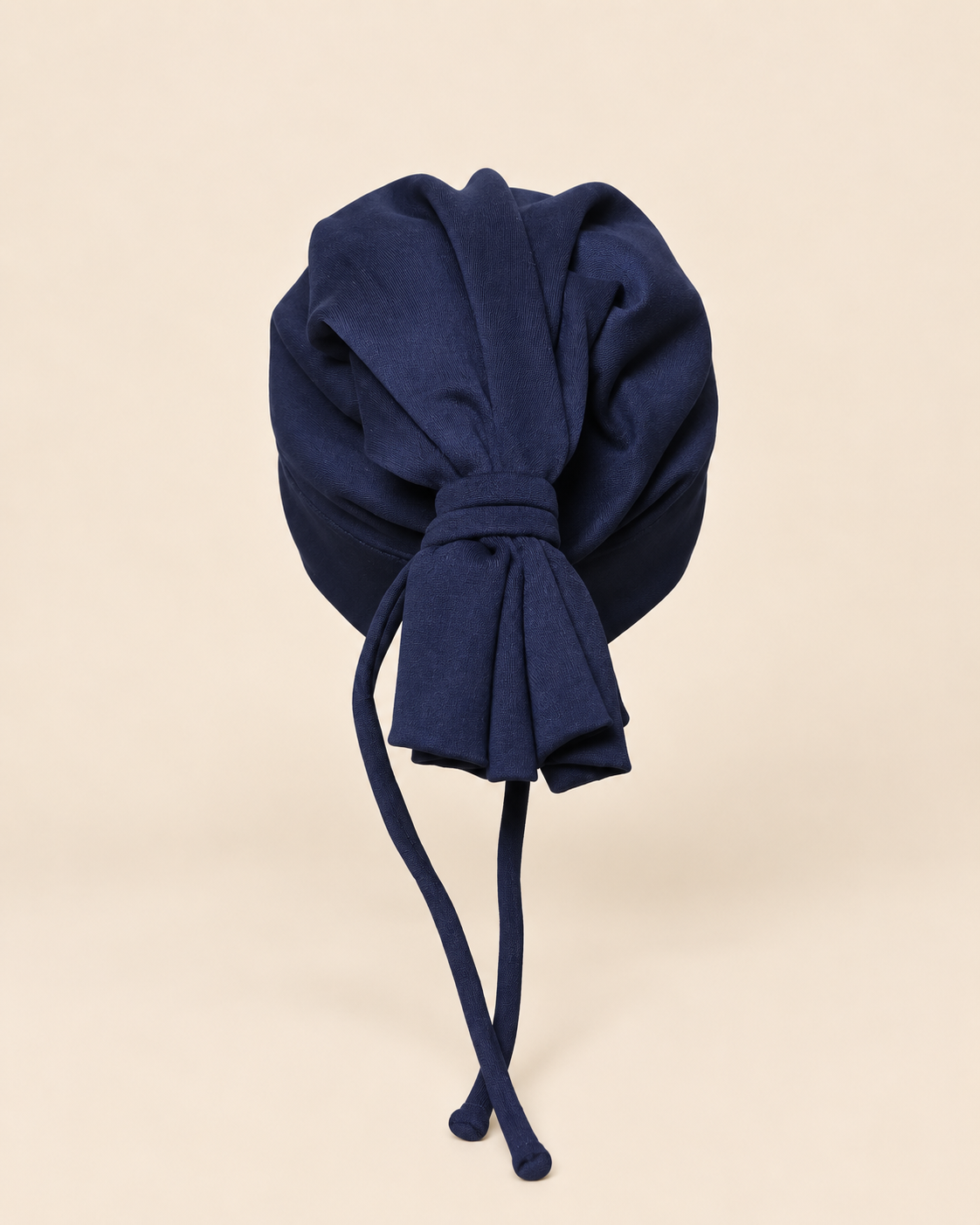 Varsity Issue Tie-Knot Beanie "Navy"