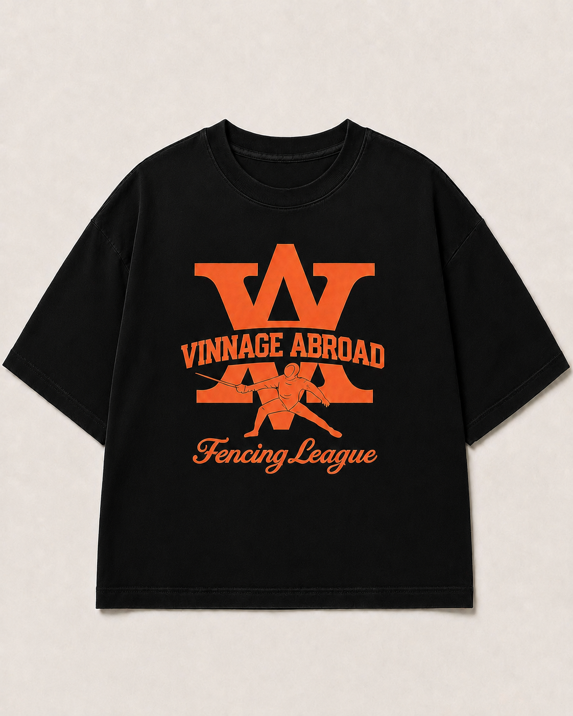 1968 Varsity Tee "Black"