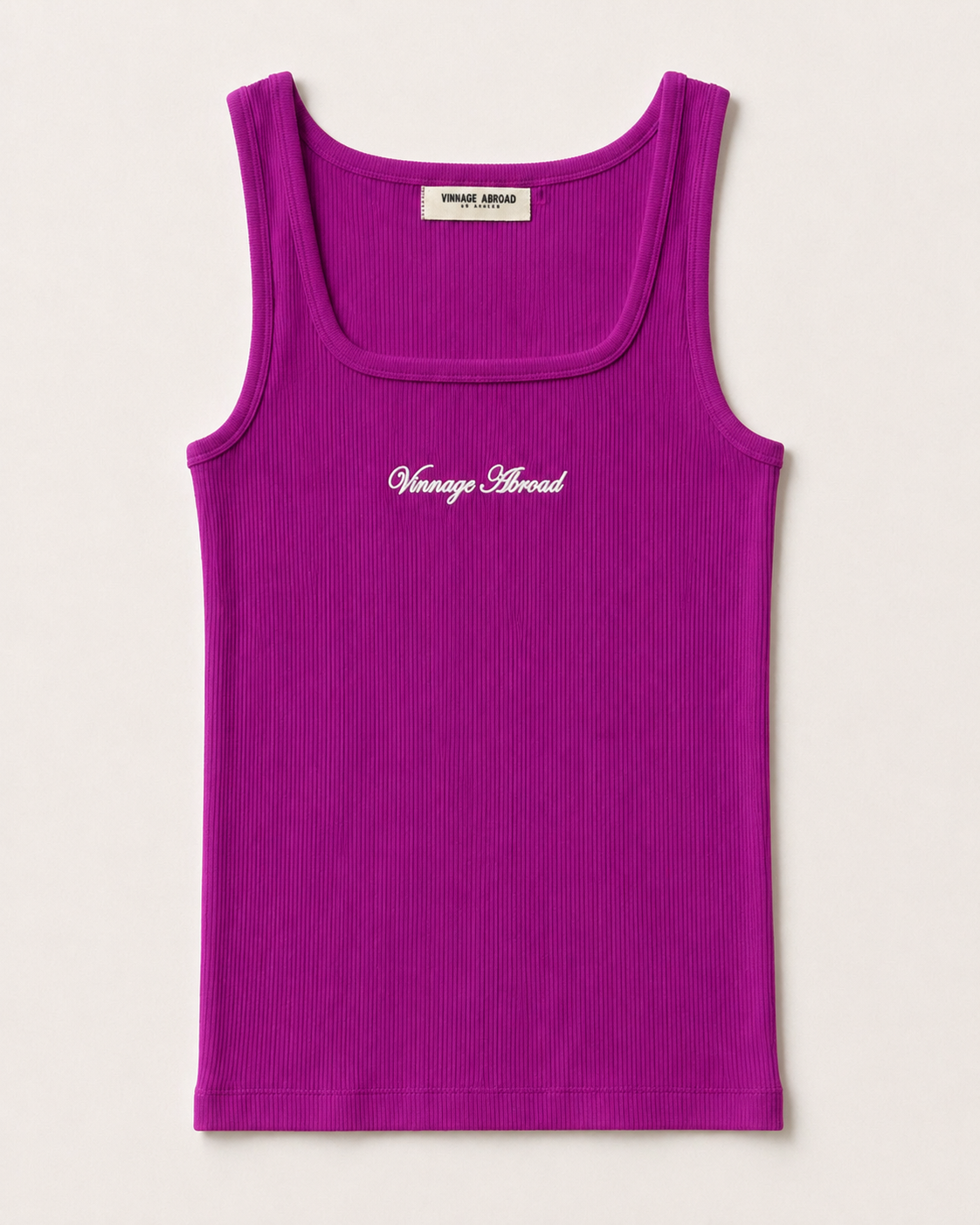 Thrice Logo Square Collar Tank - "Dandy Purple"