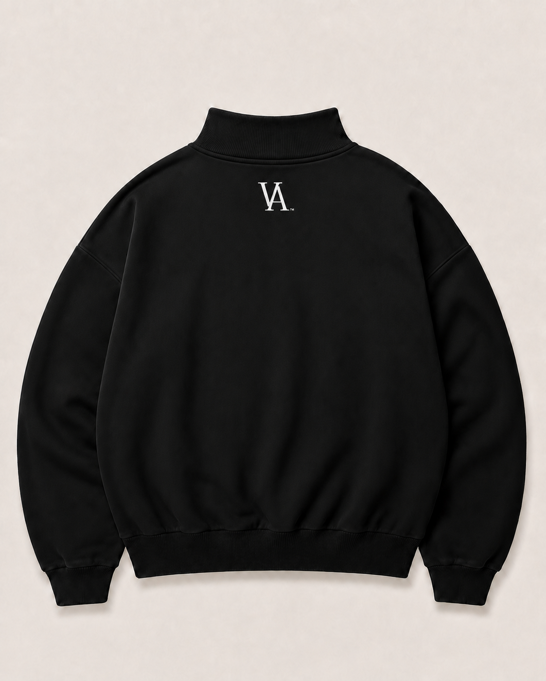 Varsity Issue Mock Neck - "Black"