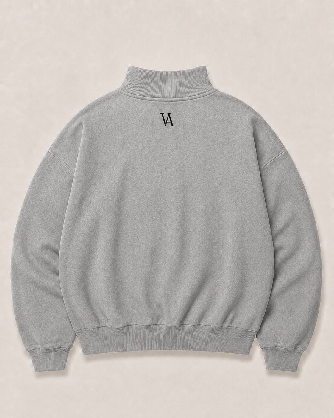 Varsity Issue Mock Neck - "Grey"