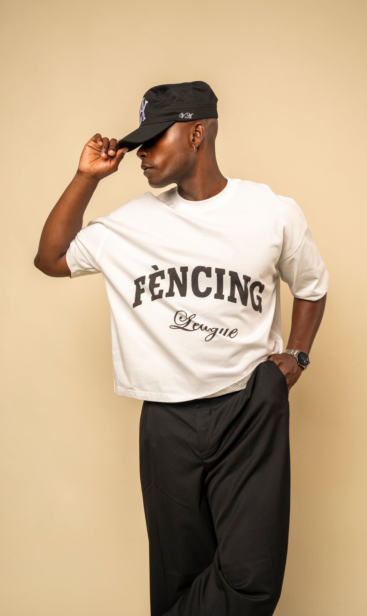 En Garde Society Fencing League Tee — White