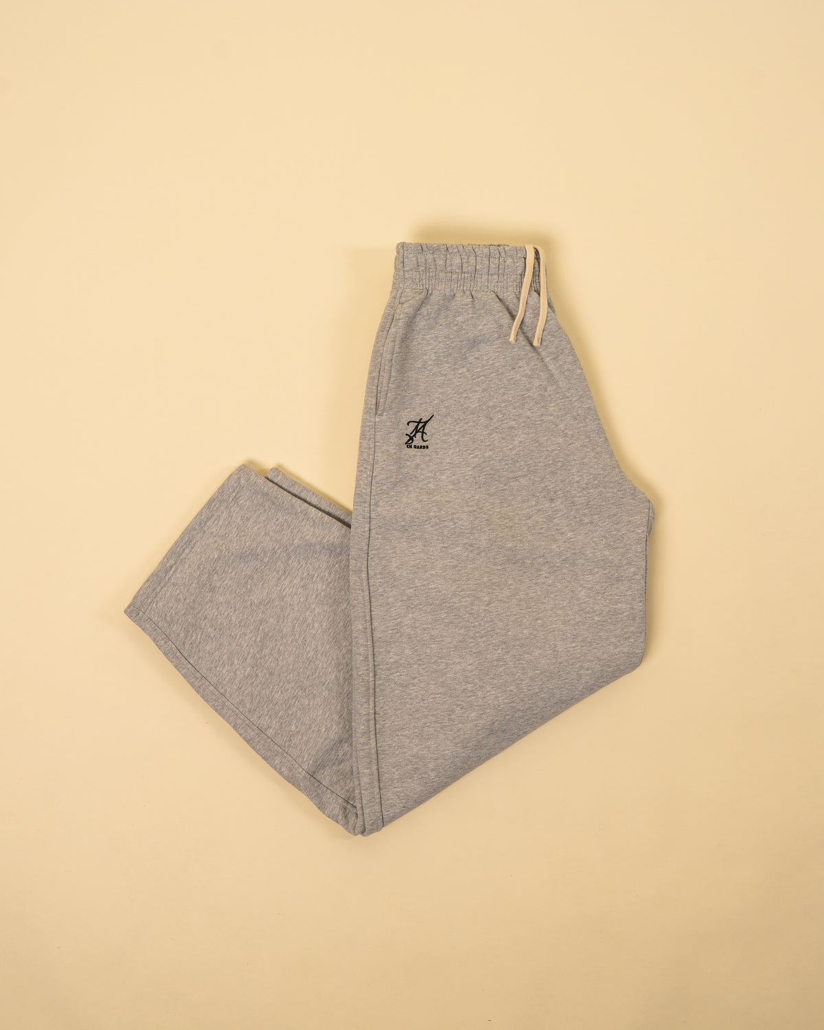 Varsity Issue Wide-Leg Sweatpant - "Gray"-3