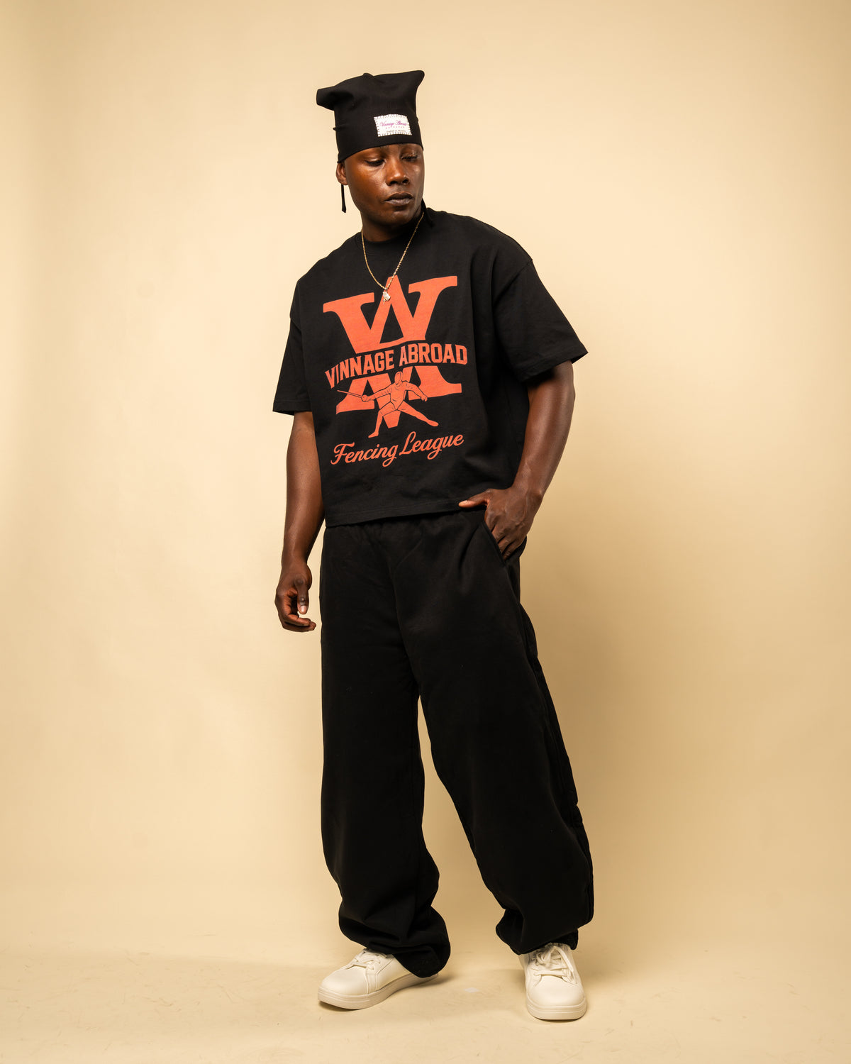 1968 Varsity Tee "Black"-5