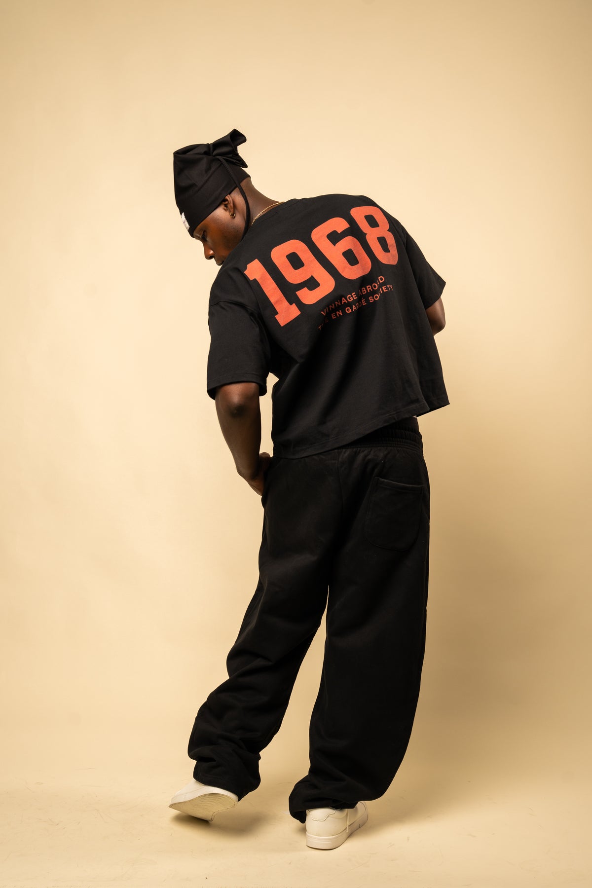 1968 Varsity Tee "Black"-4