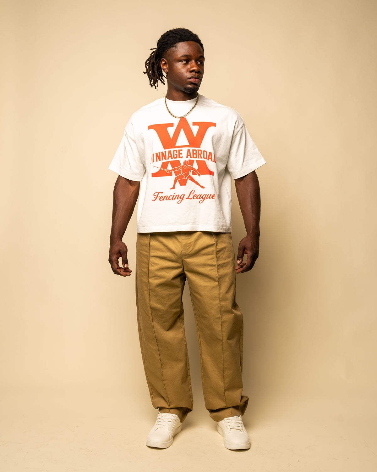1968 Varsity Tee "White"