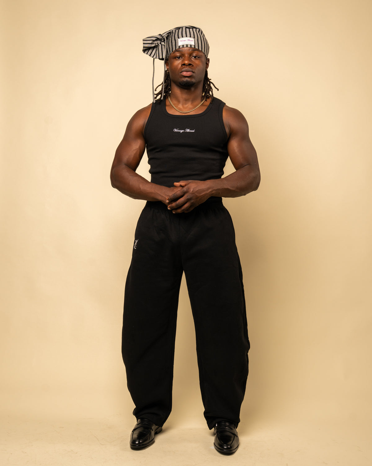 Thrice Logo Square Collar Tank - "Black"